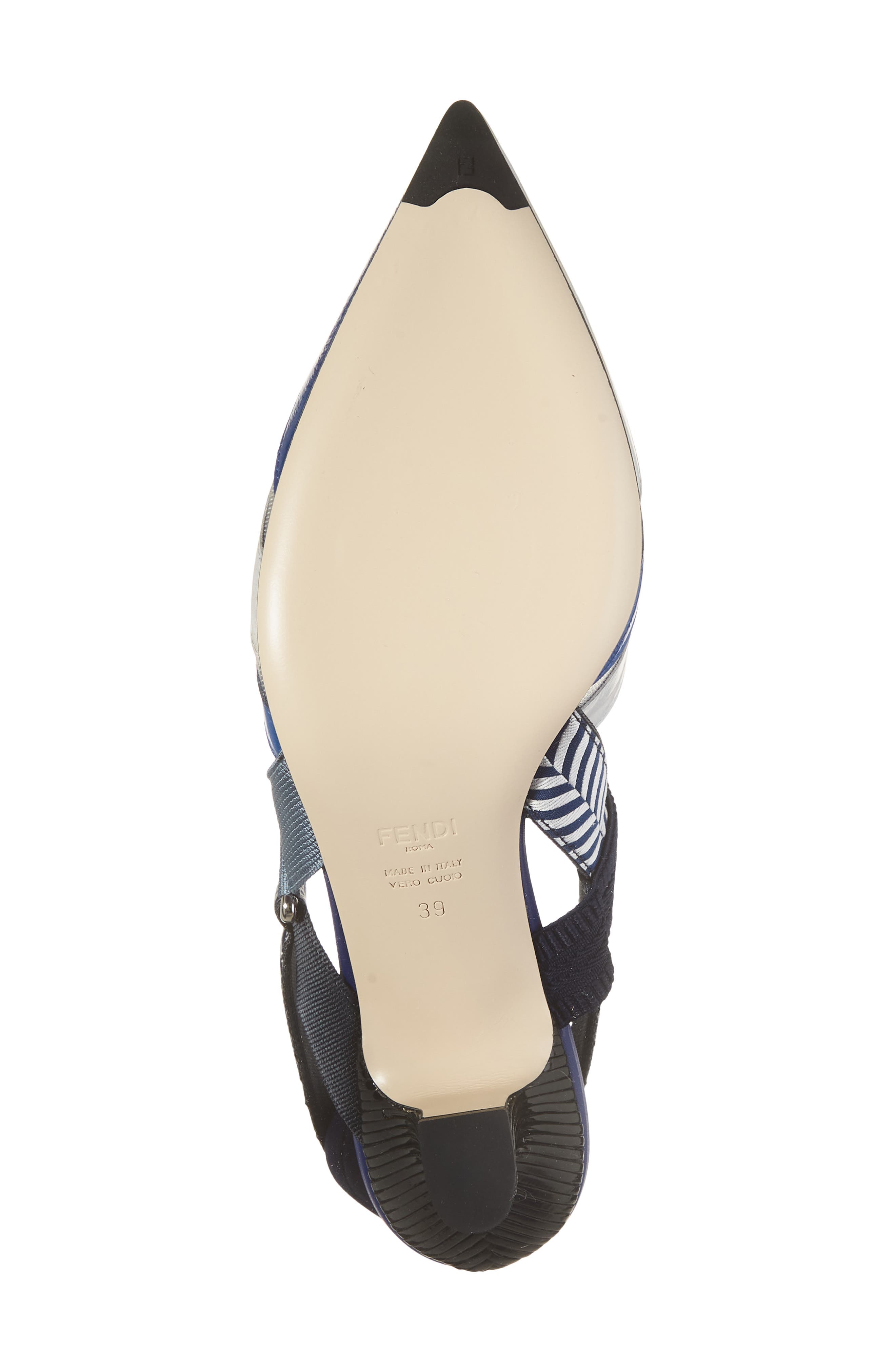 Iconic Colibri Slingback Pump, Alternate, color, BLUE SMOKE
