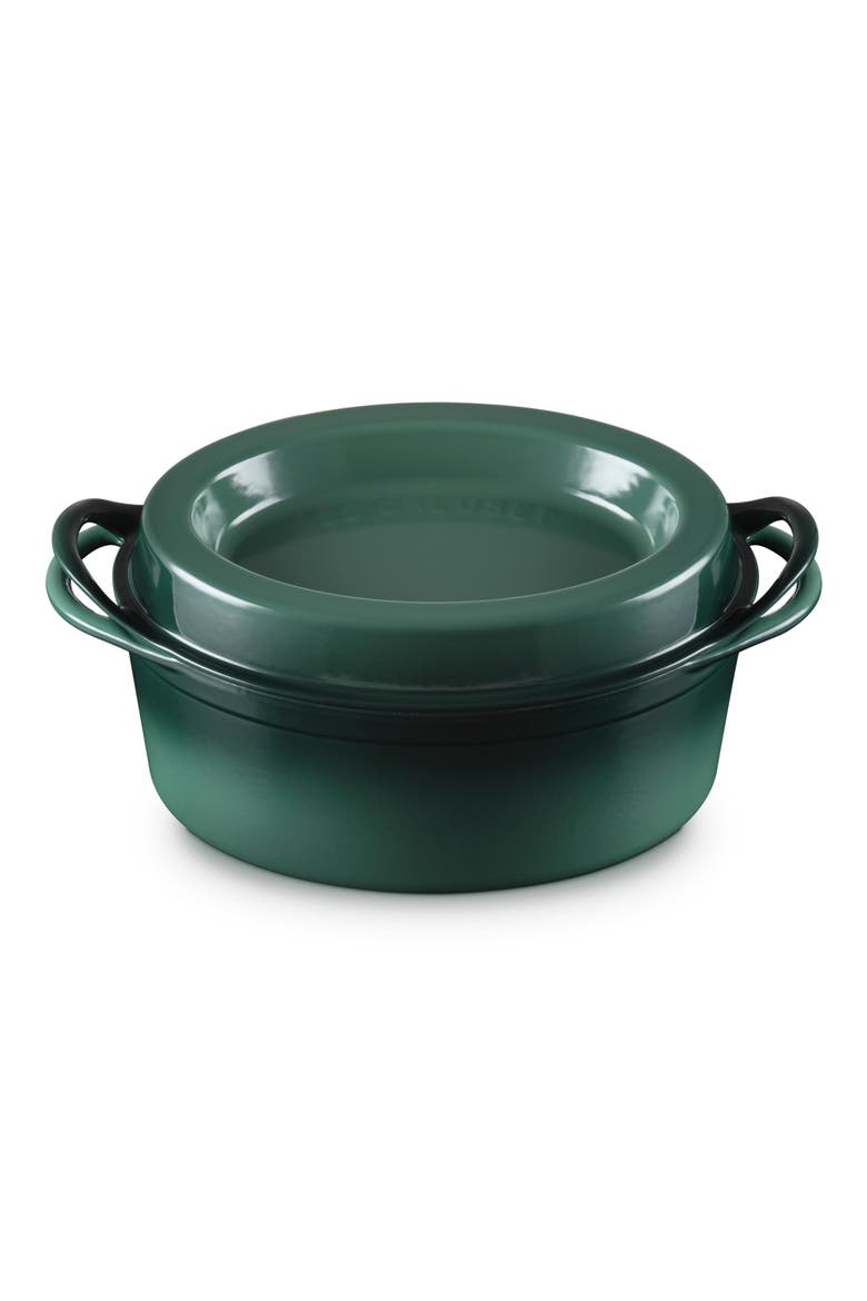 Enamel Cast Iron Doufeu, Main, color, ARTICHAUT
