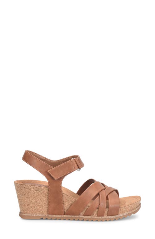 Shop Eurosoft Tate Wedge Sandal In Luggage