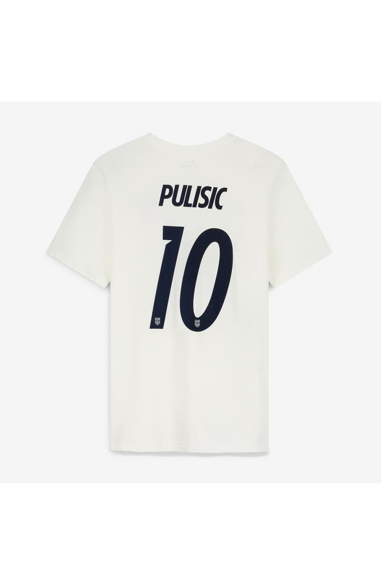 Nike Men's Nike Christian Pulisic Cream USMNT Home Name & Number T-Shirt, Alternate, color, Cream