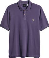 PS Paul Smith Zebra Organic Cotton Piqué Polo