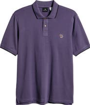 PS Paul Smith Zebra Organic Cotton Piqué Polo