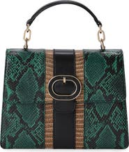 Brahmin Small Hallie Leather Top Handle Bag