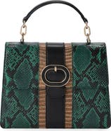 Brahmin Small Hallie Leather Top Handle Bag