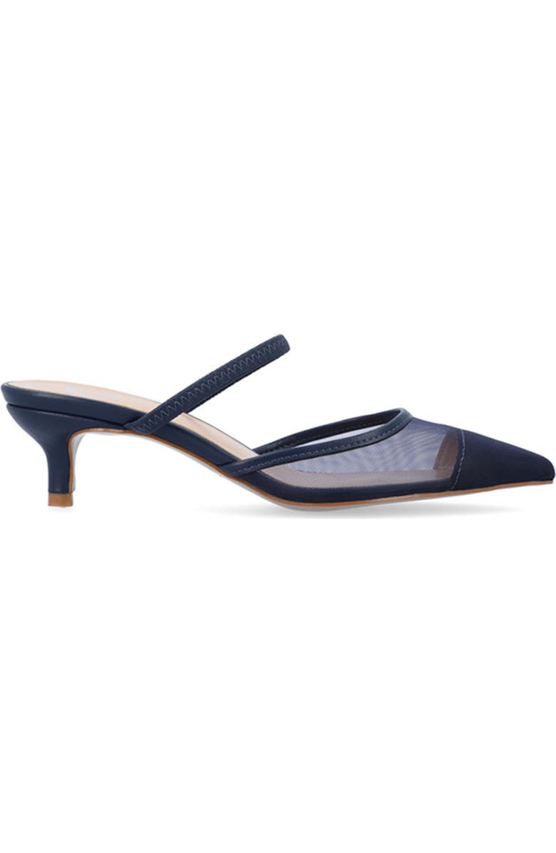 Journee Collection Allana Pointed Toe Pump, Alternate, color, Blue