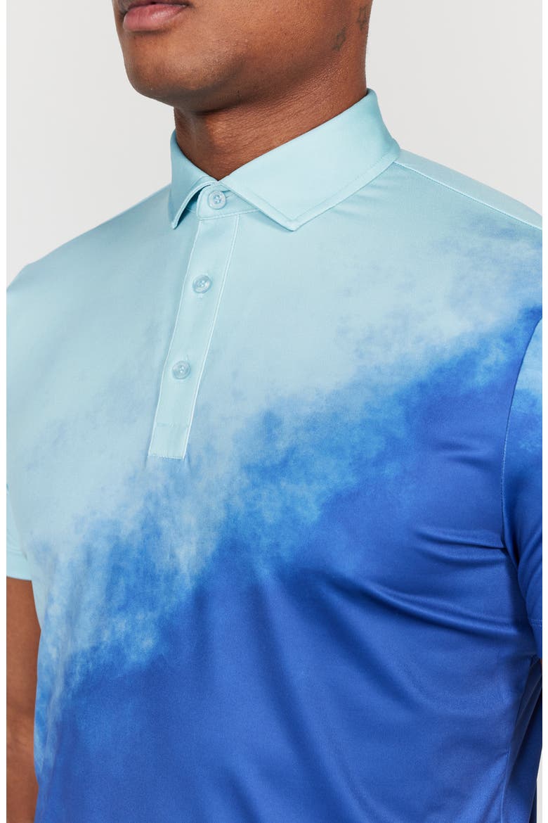 Ruxton Ombré Performance Golf Polo, Alternate, color, LIMOGES