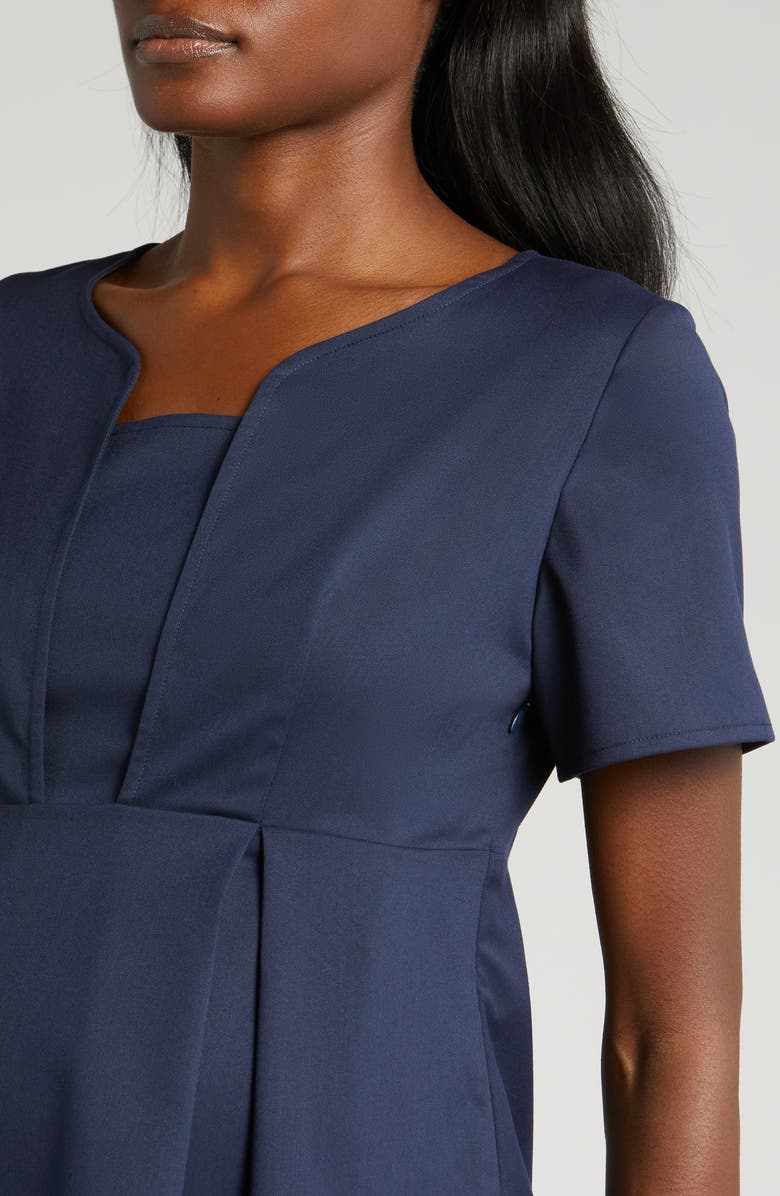 Marion Short Sleeve Suit Materinty Top, Alternate, color, 