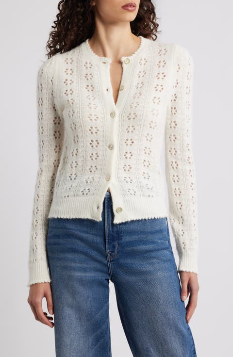 Emery Pointelle Cardigan
