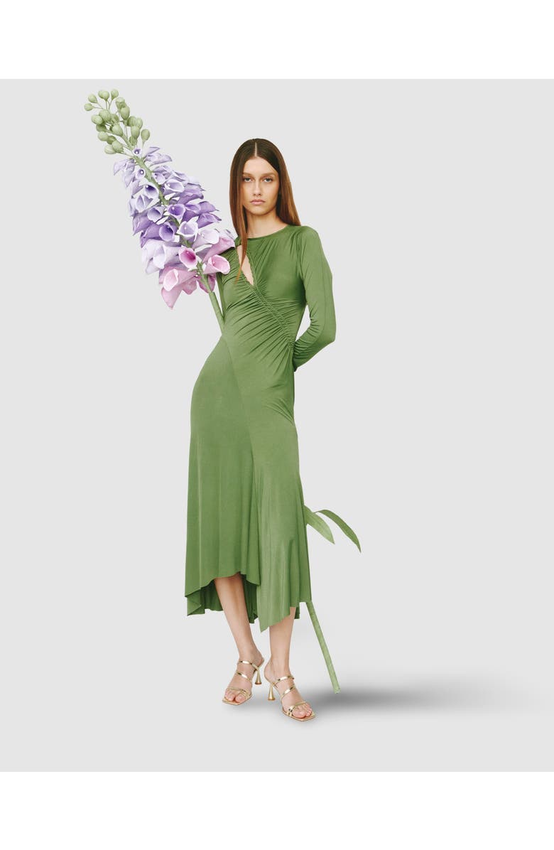 MI/MAI Sorento Metallic Snake Strappy Sandal, Alternate, color, Gold