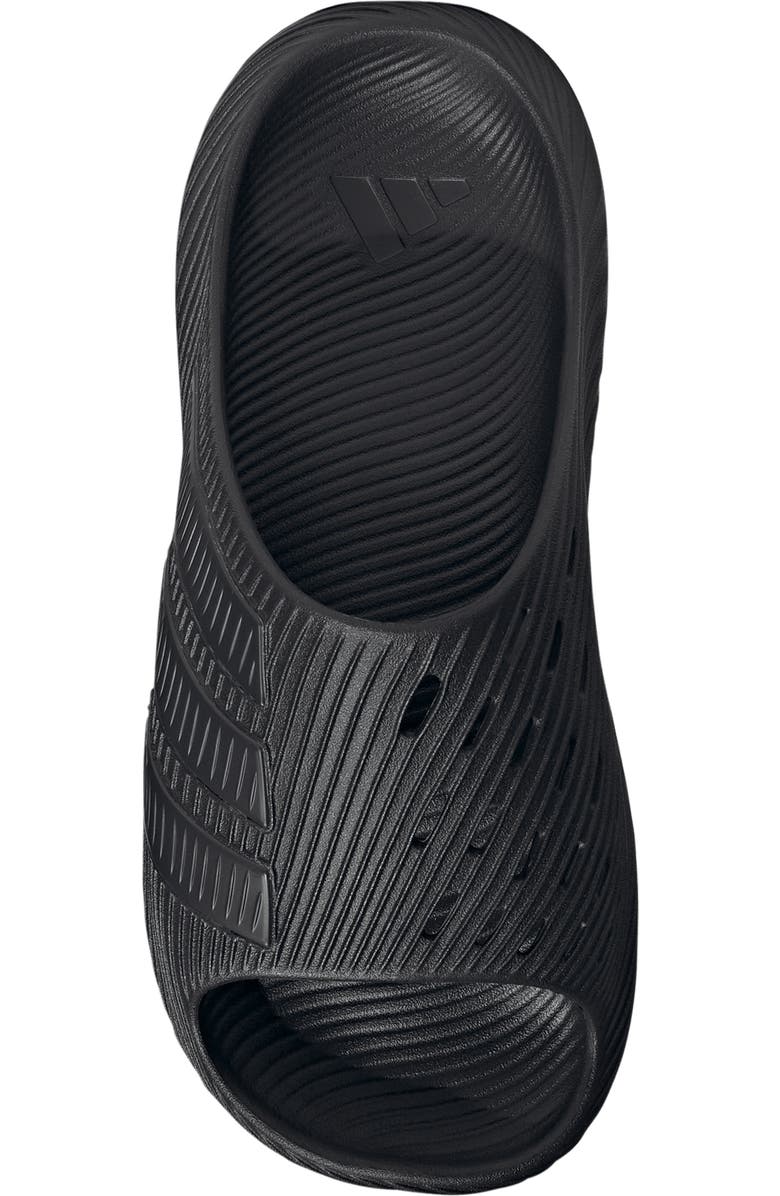 adidas Gender Inclusive Purechill Slide Sandal, Alternate, color, Black/ Carbon