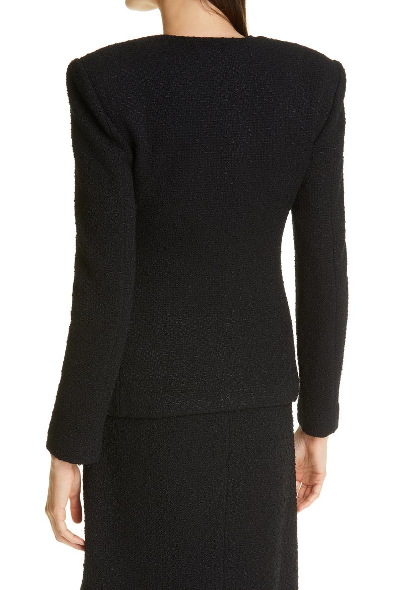 Modern Slub Knit Jacket, Alternate, color, BLACK