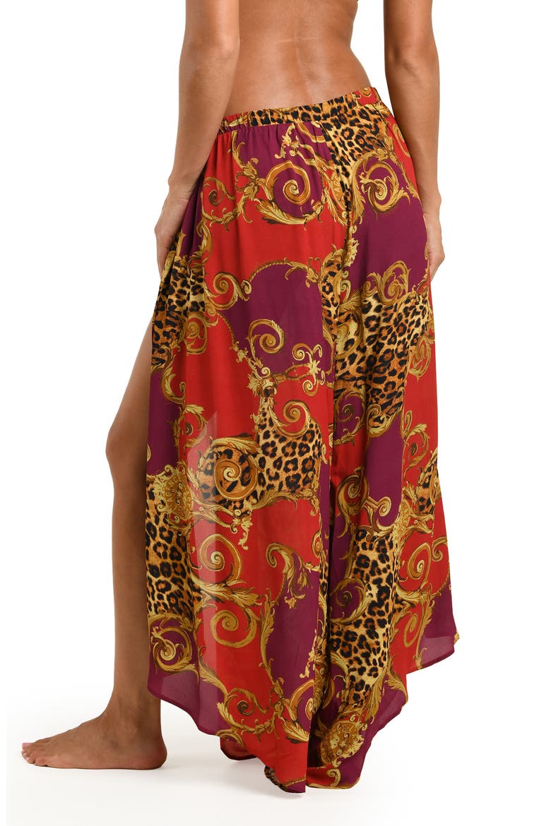 Wide Leg Cover-Up Pants, Alternate, color, ROUGE