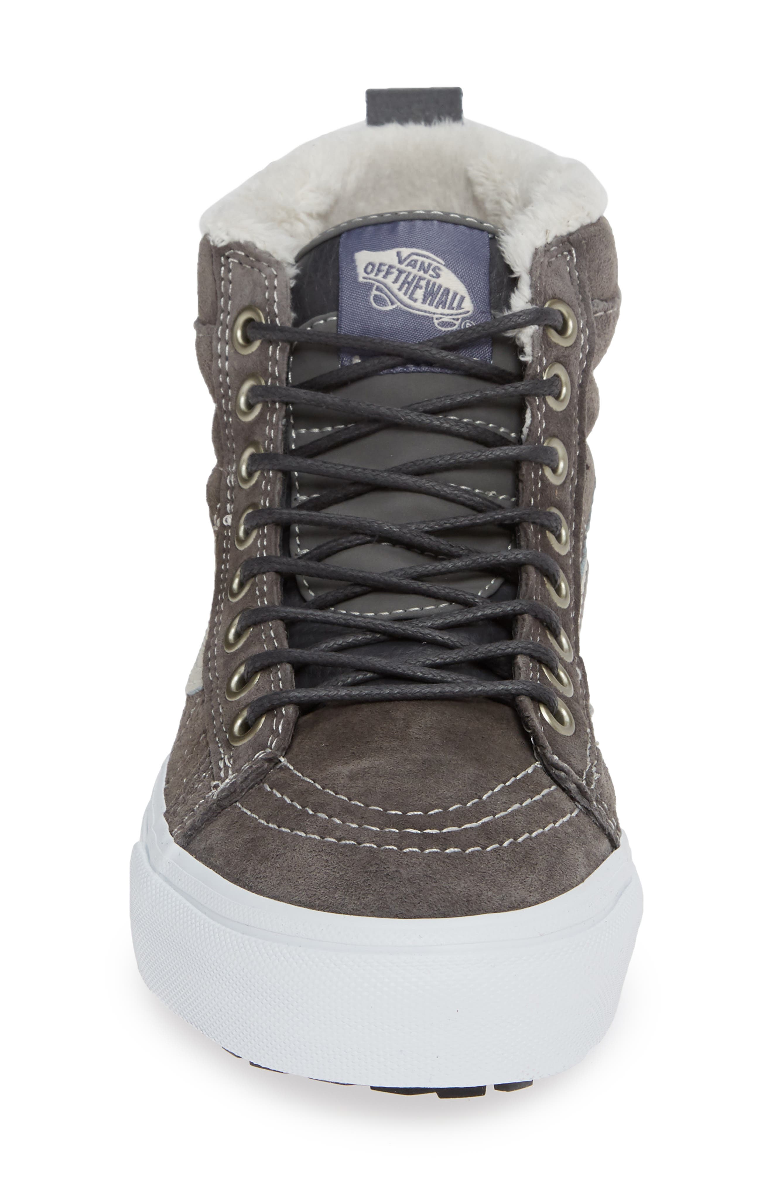 Sk8-Hi MTE Sneaker, Alternate, color, PEWTER/ ASPHALT