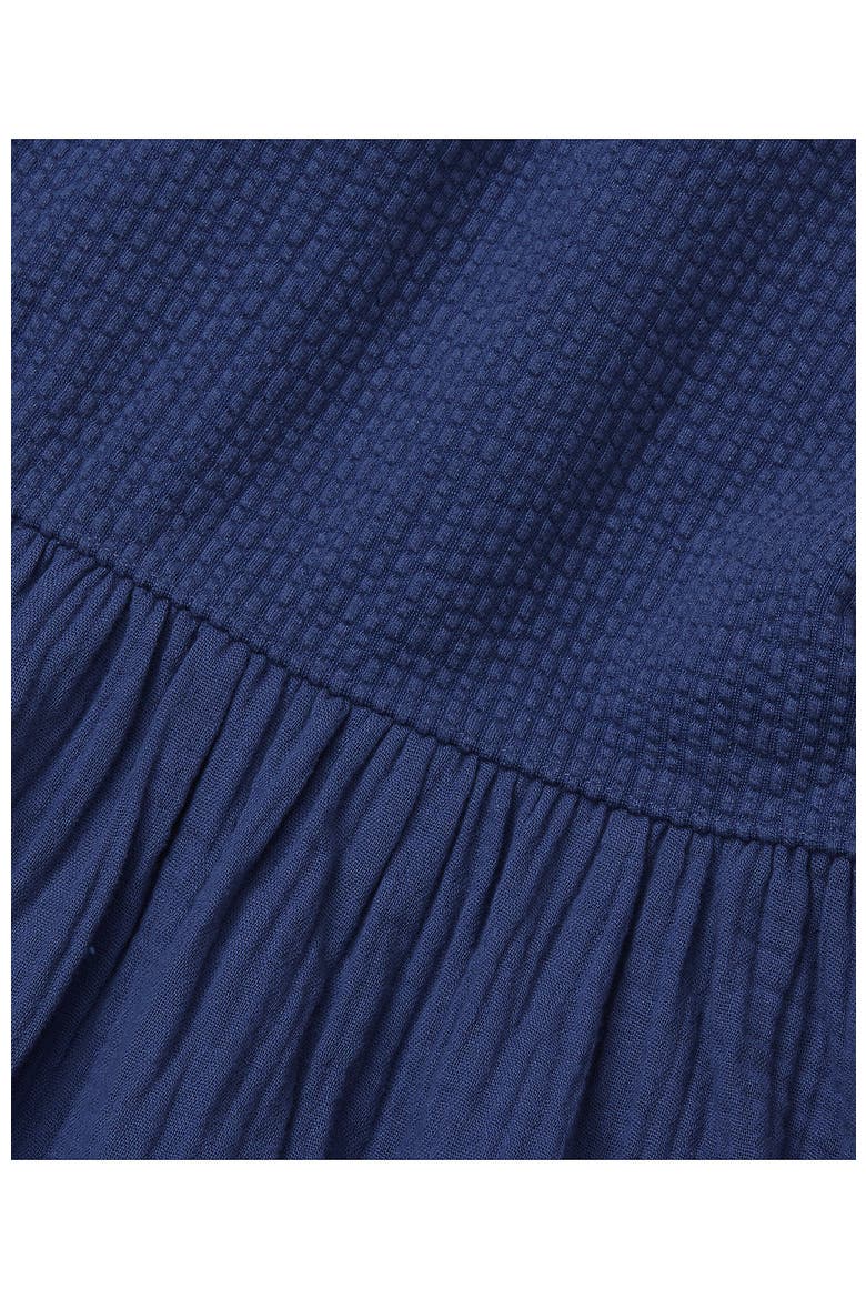 Girls Long Sleeve Ribbed Dress, Alternate, color, Gray Blue
