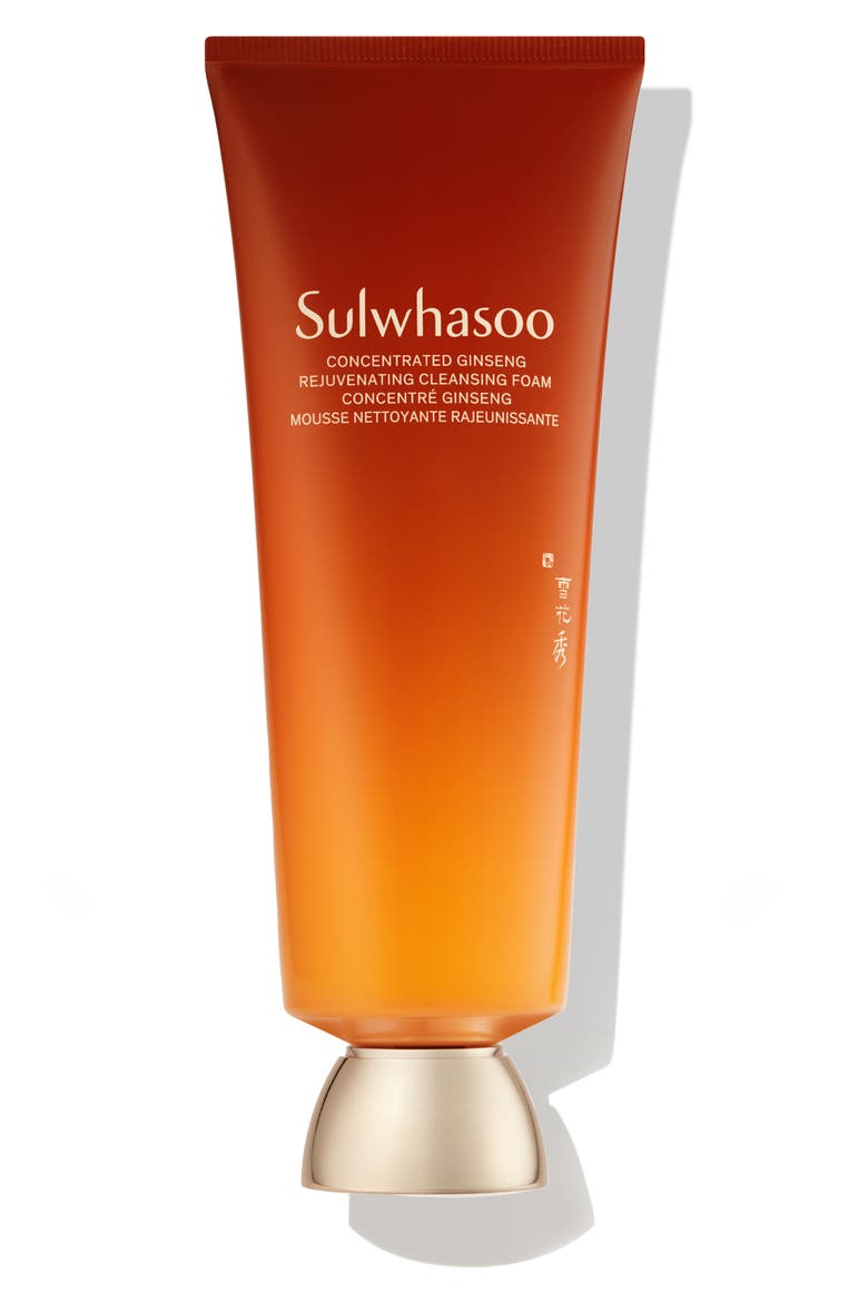 Concentrated Ginseng Rejuvenating Cleansing Foam, Main, color, NO COLOR