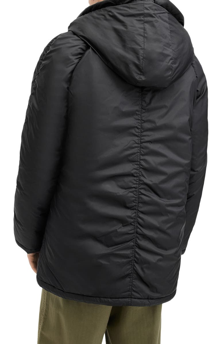AllSaints Navstar Water Repellent Recycled Nylon Parka, Alternate, color, 
