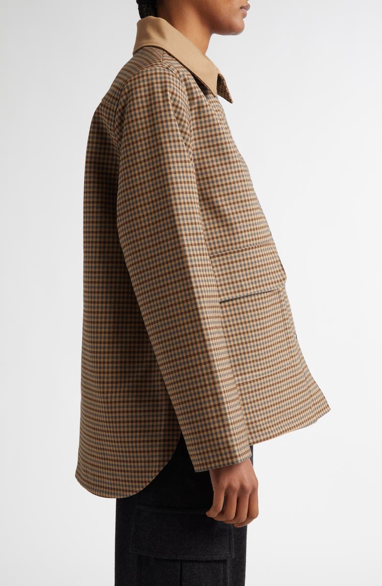 Wales Bonner Alto Check Chore Jacket, Alternate, color, 