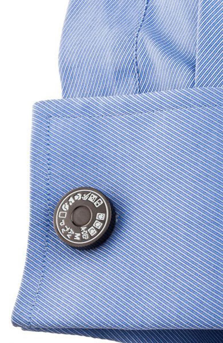 Cufflinks, Inc. Camera Mode Dial Cuff Links, Alternate, color,
