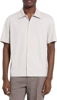Theory Relaxed Short Sleeve Button-Up Shirt