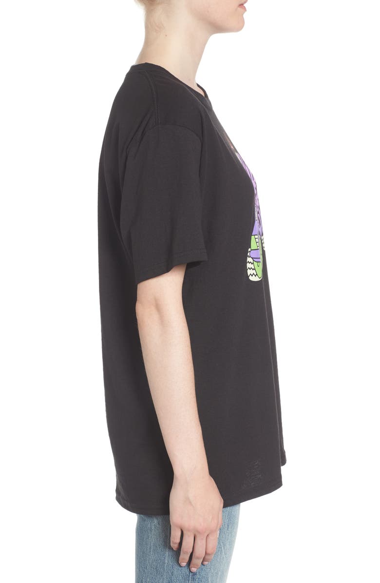 Hanes Gangster Doodles Missy Elliott T-Shirt, Alternate, color, 