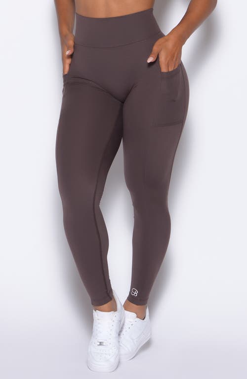 Bombshell Sportswear Curves 2.0 Leggings In Brown