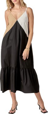 English Factory Colorblock Maxi Dress