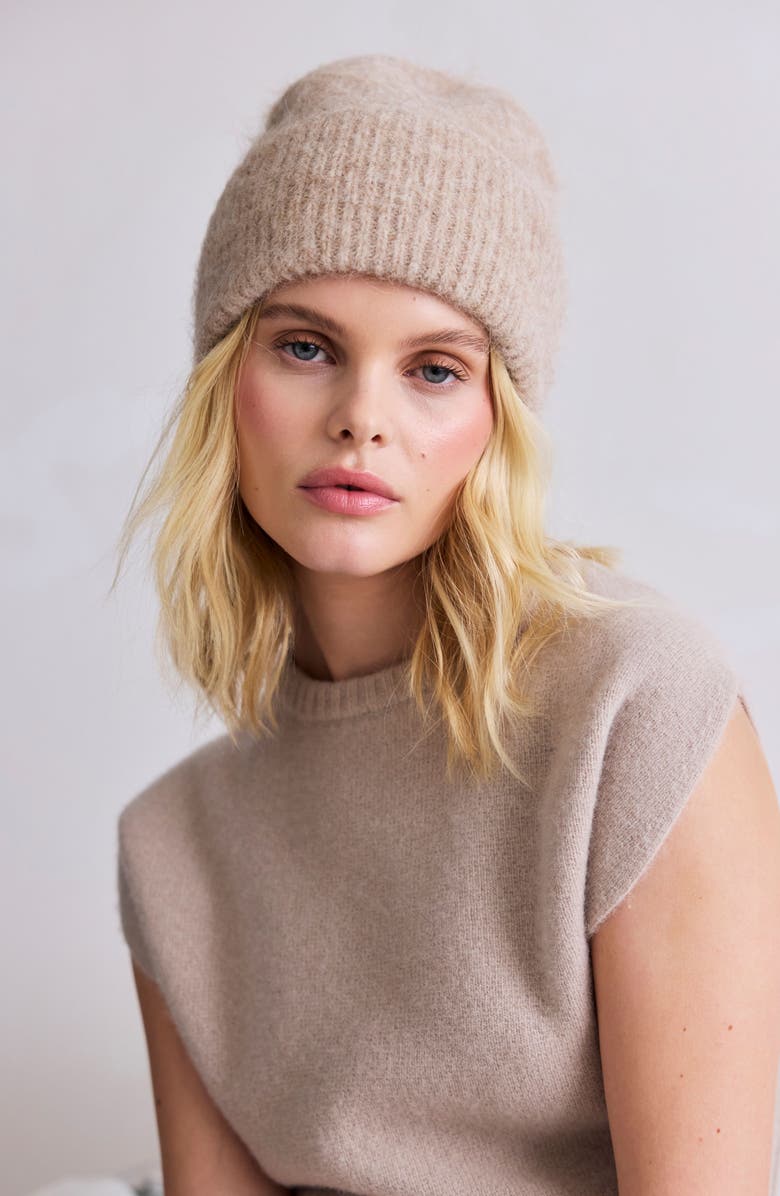 Arctic Fox
Co The Alpaca Blend Beanie, Alternate, color, Iced Taupe