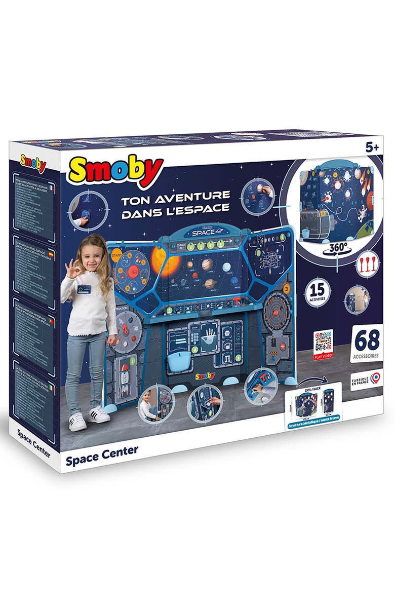 Smoby Space Center Cardboard Playset, Main, color, 
