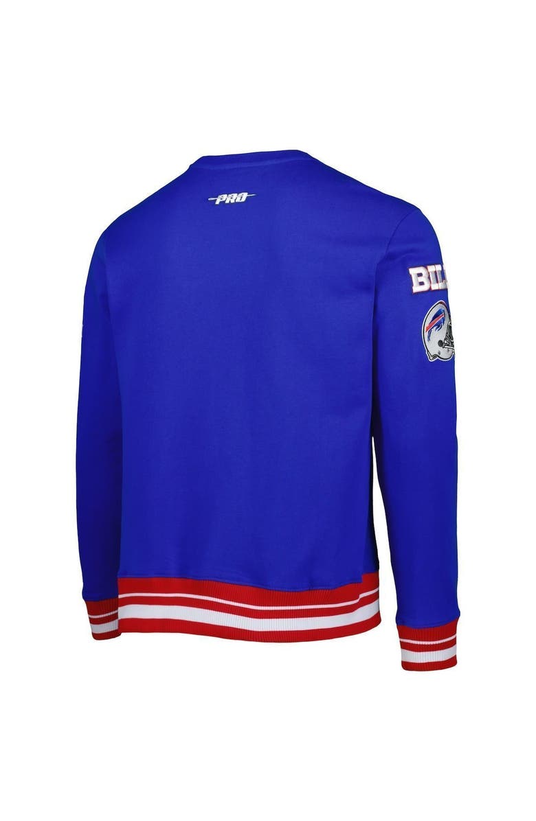 PRO STANDARD Men's Pro Standard Royal Buffalo Bills Mash Up Pullover Sweatshirt, Alternate, color,