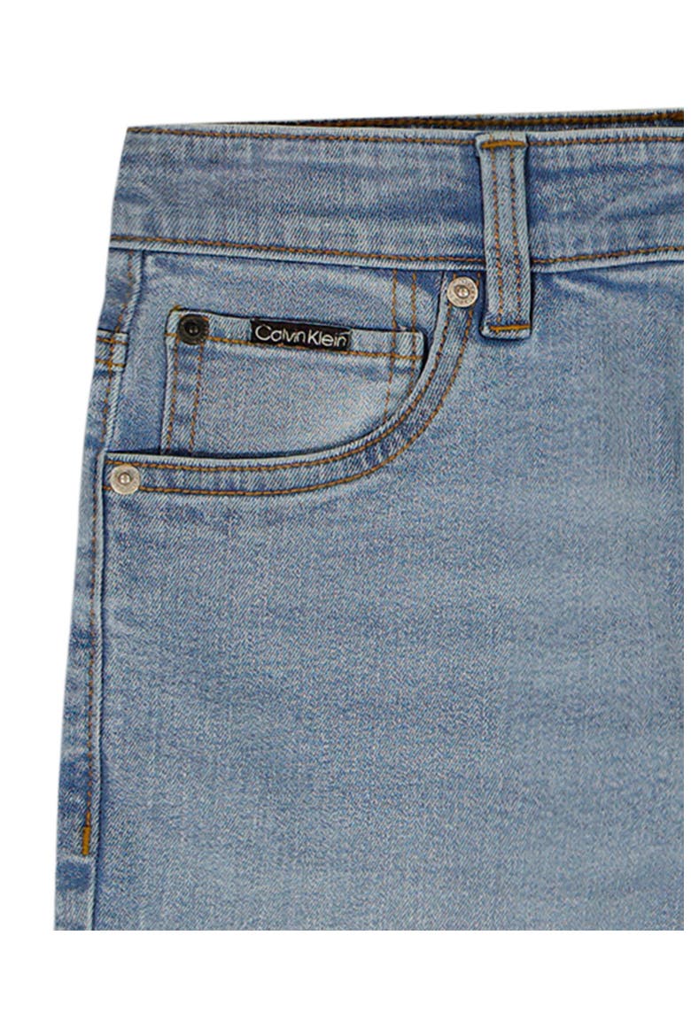 Kids' Denim Shorts, Alternate, color, BLUE HAVEN