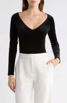 L'AGENCE Winona Long Sleeve Bodysuit