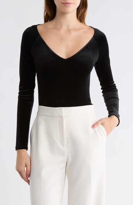 L'AGENCE Winona Long Sleeve Bodysuit