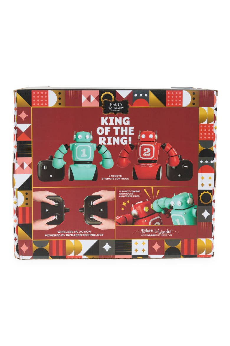Knockout Robots Toy, Alternate, color, RED