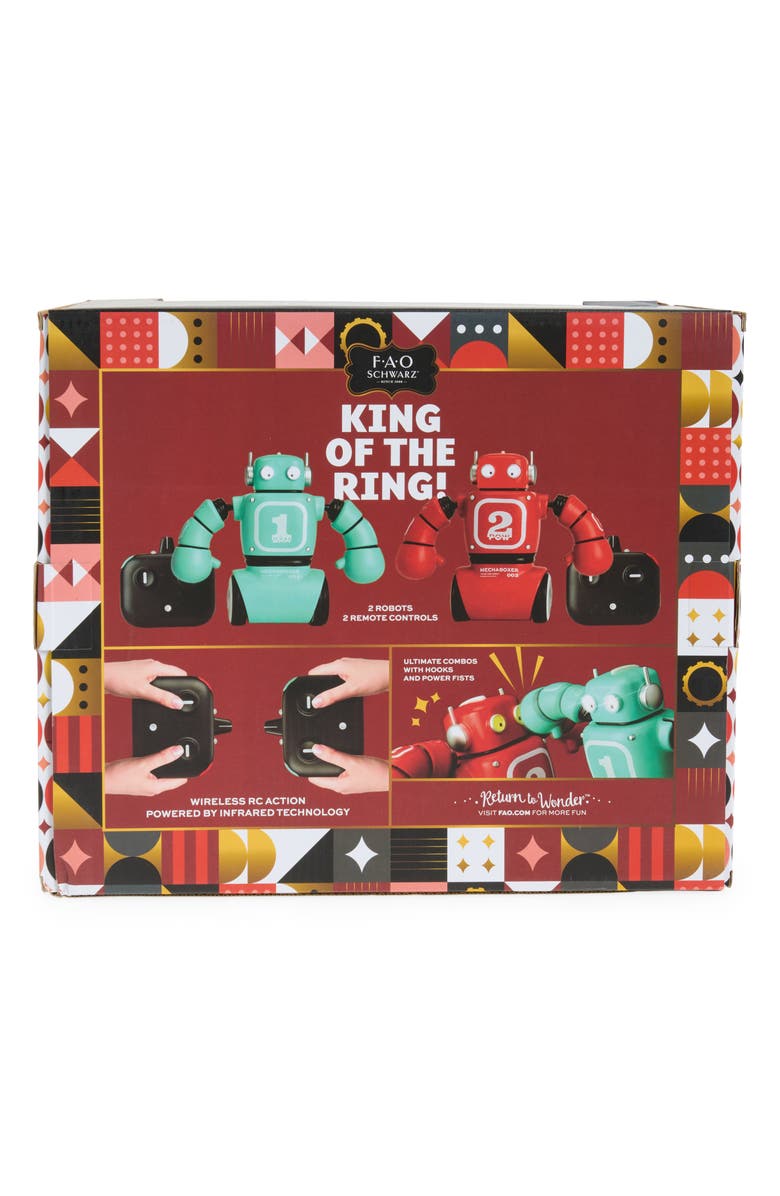 FAO Schwarz Knockout Robots Toy, Alternate, color, Red