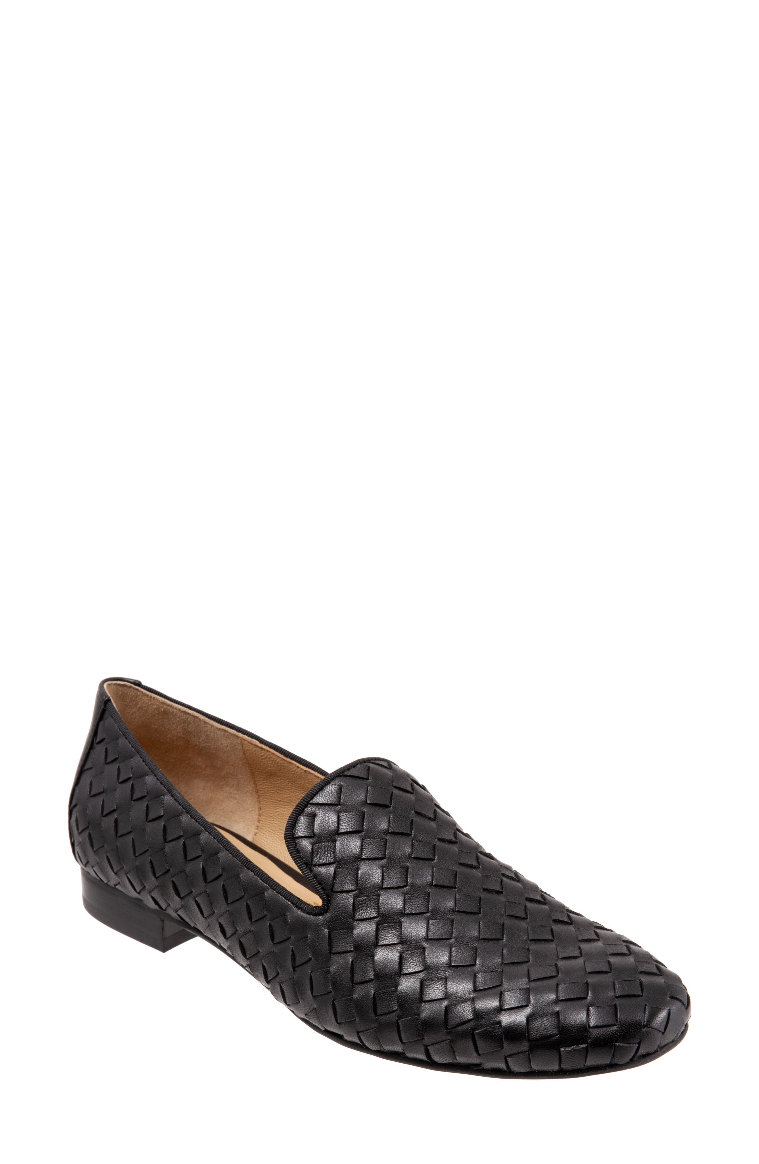 Gracie Loafer - Wide Width Available, Main, color, BLACK LEATHER