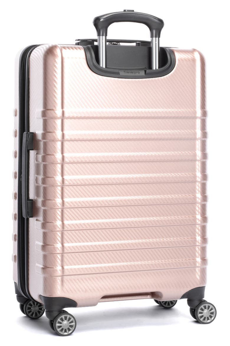 Rollmaster™ Lite 28-Inch Expandable Hardside Spinner Luggage, Alternate, color, ROSE CARBON FIBER