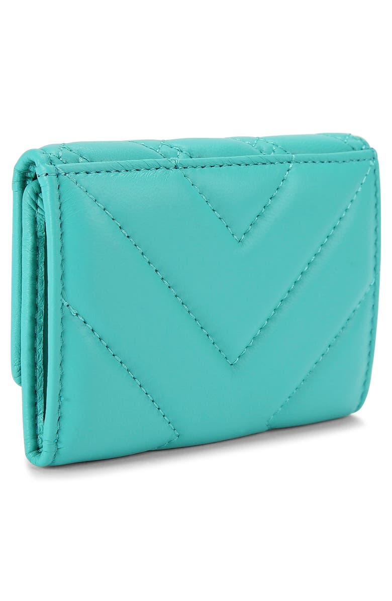 Kurt Geiger London Flap Multi Leather Trifold Card Holder, Alternate, color, 