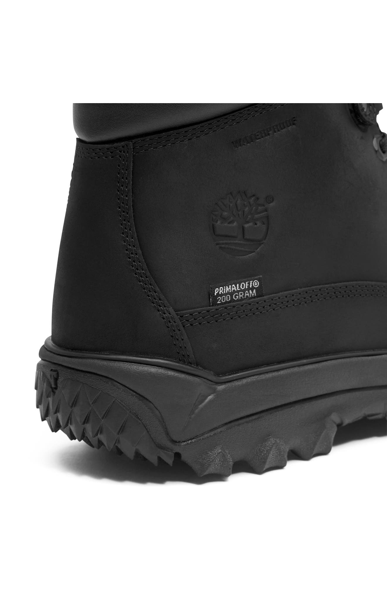 Rime Ridge Waterproof Leather Boot, Alternate, color, BLACK