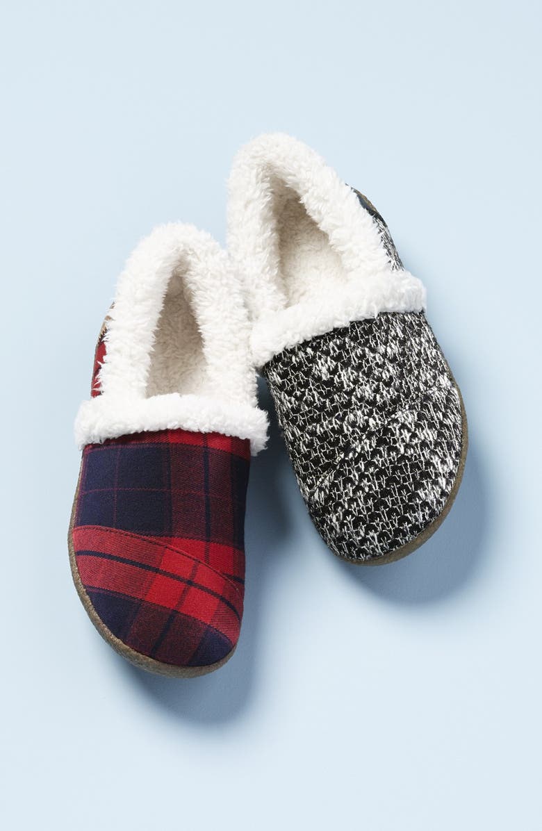 TOMS Multi Stripe Slipper, Alternate, color,