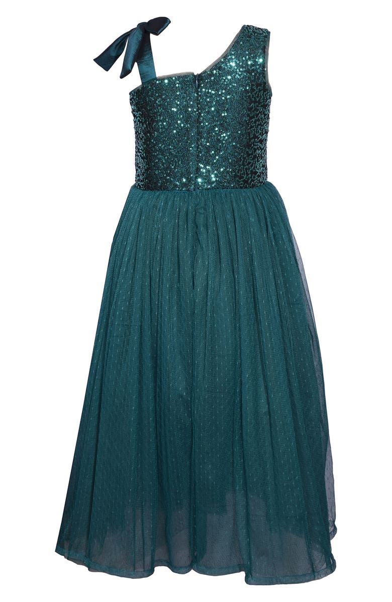 Iris & Ivy Kids' Sequin & Mesh Ballgown, Alternate, color,