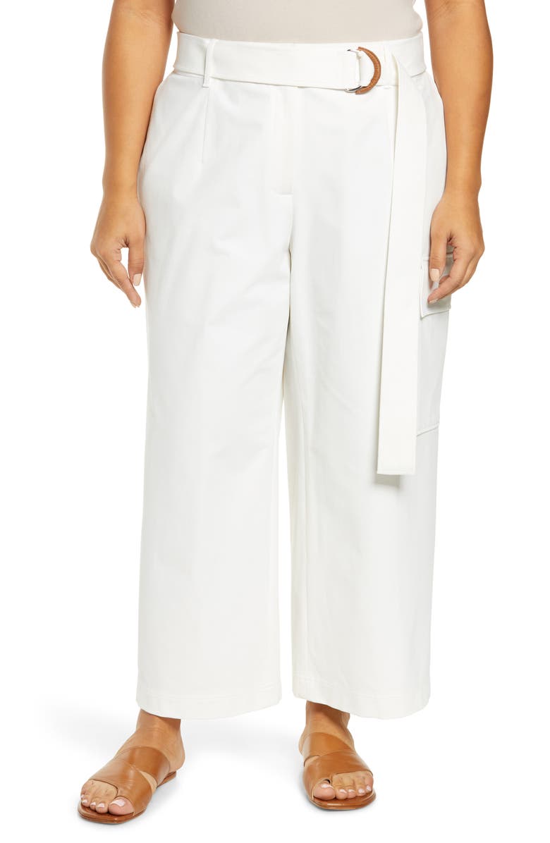 Lafayette 148 New York Broadway Cargo Pants, Main, color, 