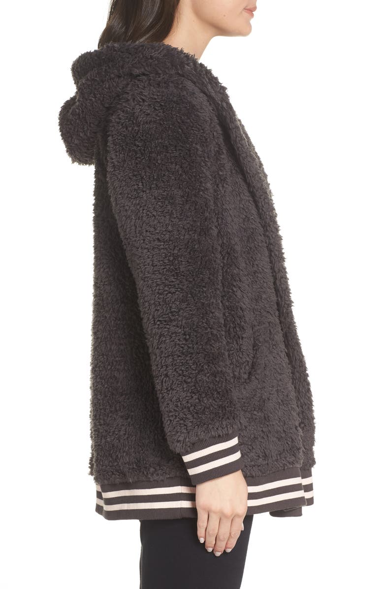 Make + Model Oh So Cozy Open Hoodie, Alternate, color,