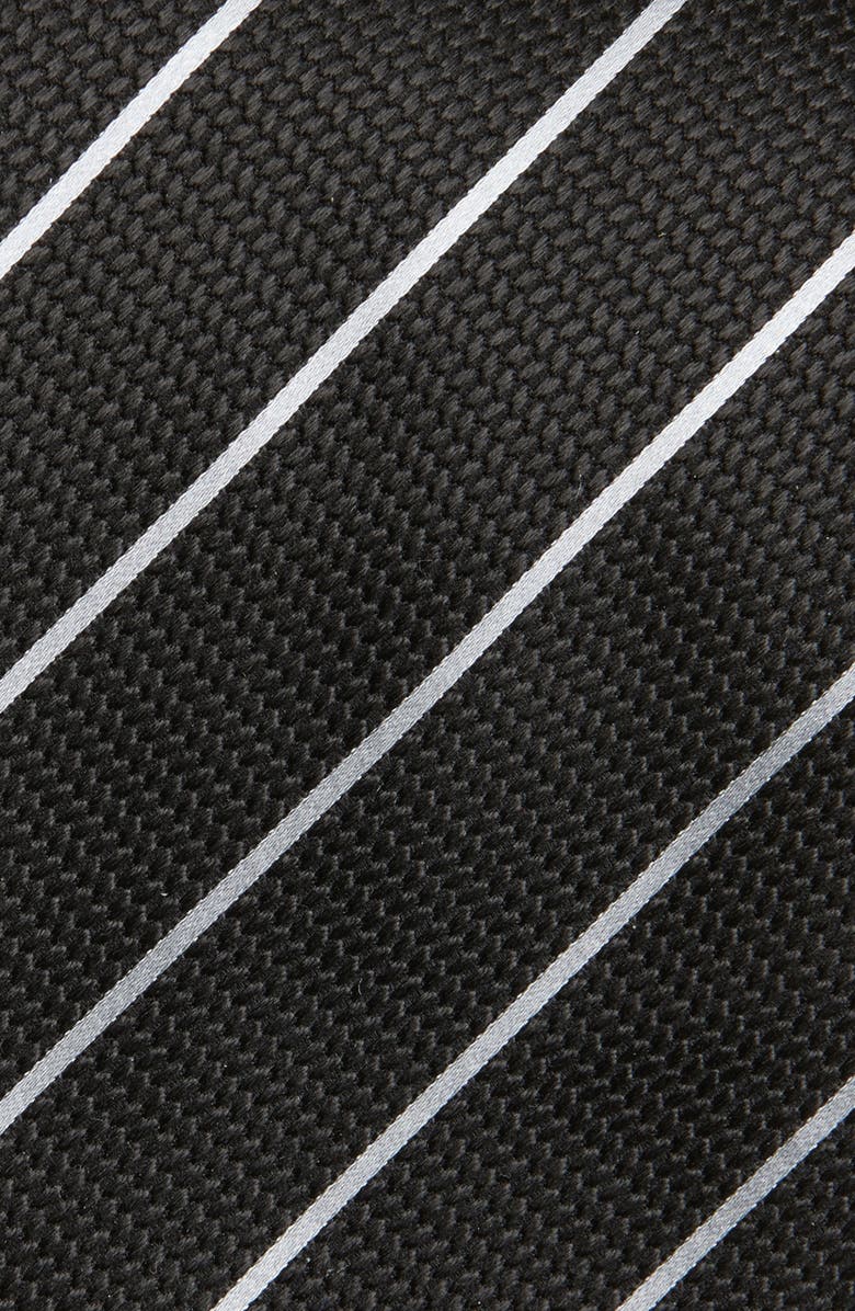 Stripe Jacquard Mulberry Silk Tie