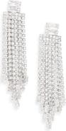 Tasha Crystal Fringe Drop Earrings