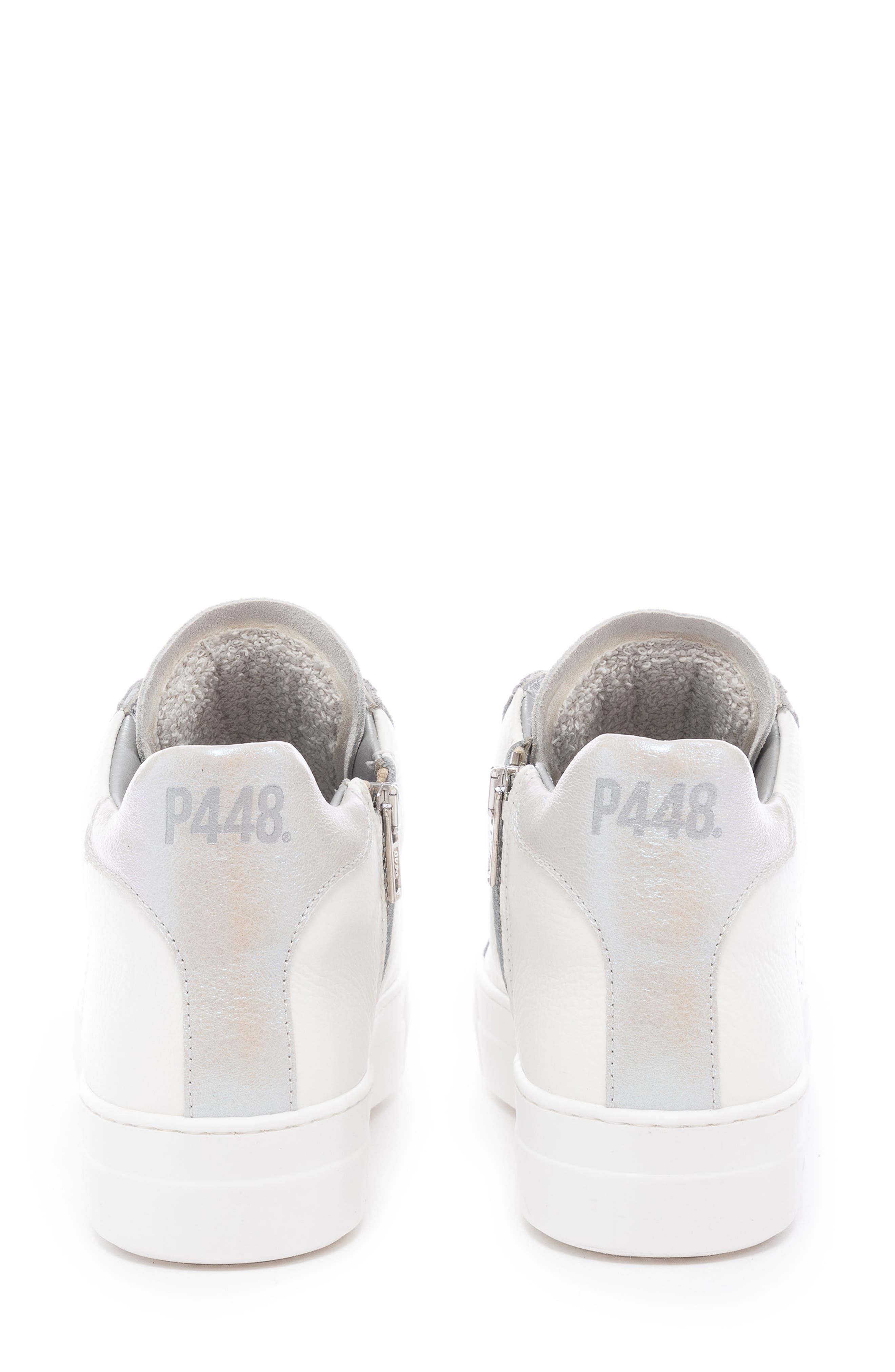 P448 The Amid High Top Sneaker, Alternate, color, White/Grey