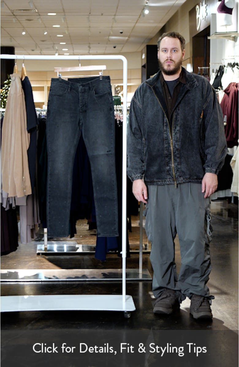 Van Winkle Third Degree Embroidered Skinny Jeans, sales video thumbnail