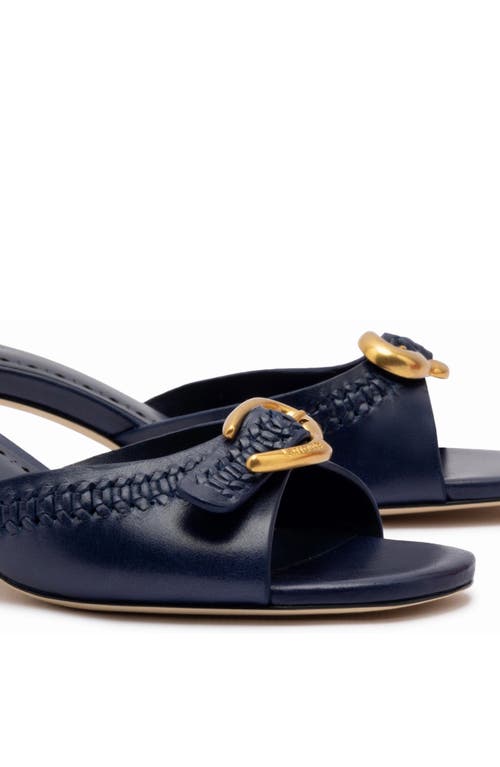 Larroude Larroudé Verona Mule In Navy
