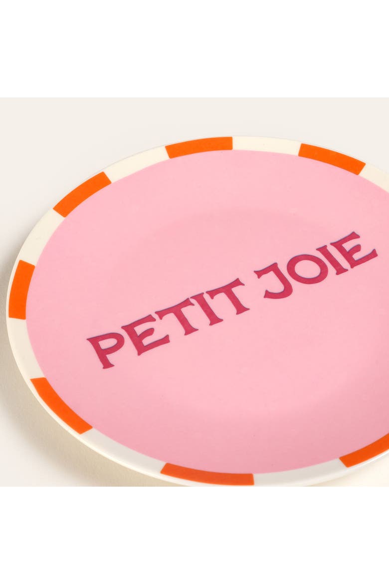 Petit Porcelain Plate 2 Pcs Set, Alternate, color, Green-Pink