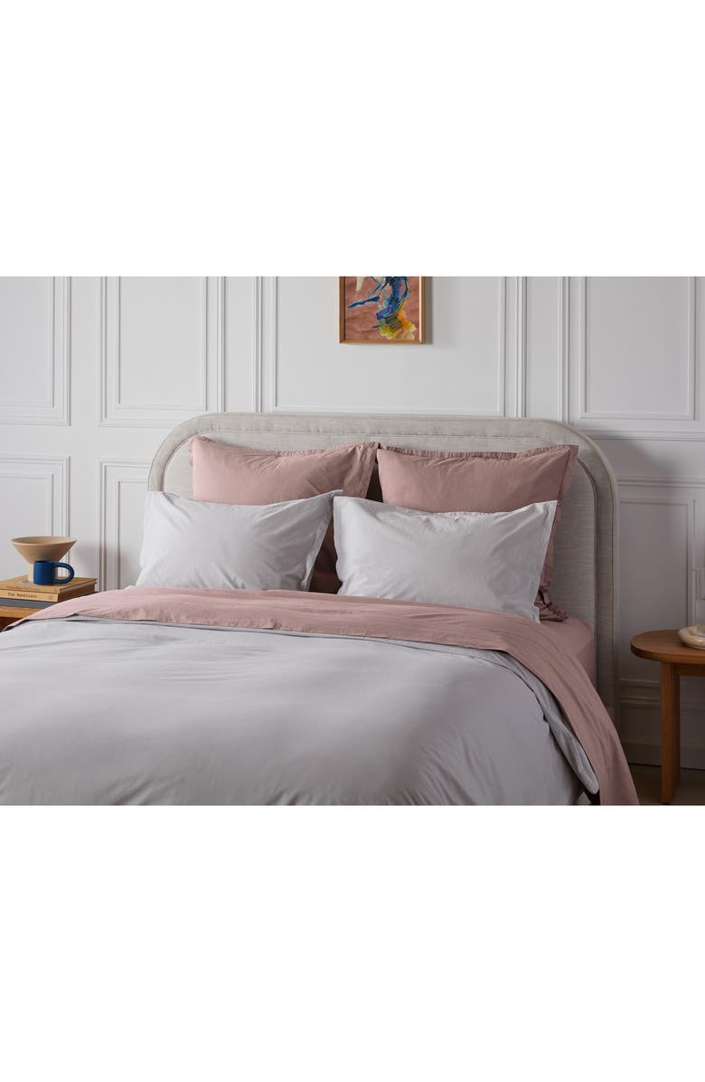 Parachute Brushed Cotton Duvet Cover, Alternate, color, Mist