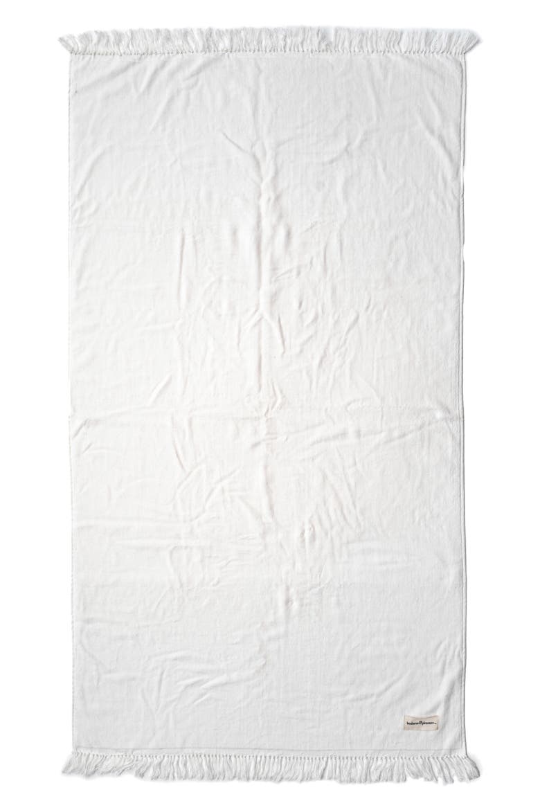 The Beach Towel, Main, color, ANTIQUE WHITE